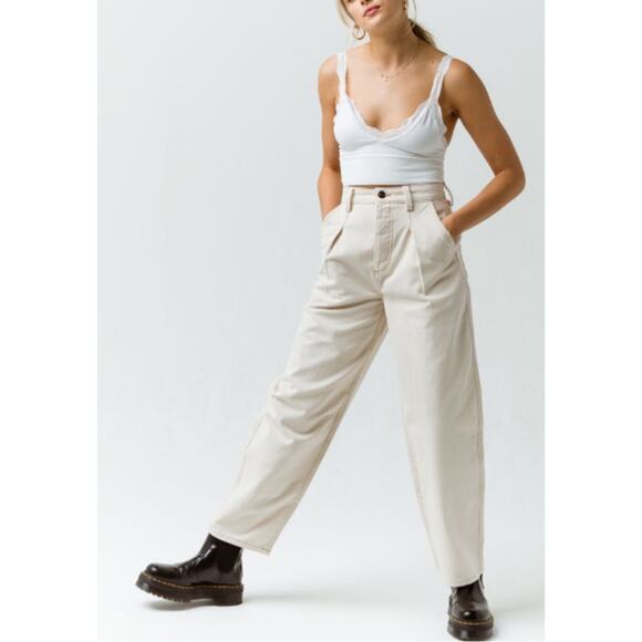 BDG Urban Outfitters Erin Cocoon Jeans W27 L32 Wide Leg Button Fly Denim - Picture 1 of 8
